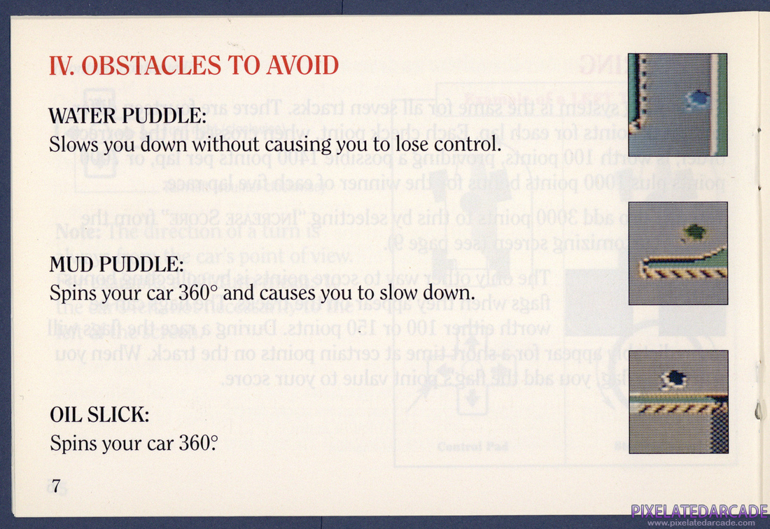 Super Sprint: Instruction Manual - Page 7