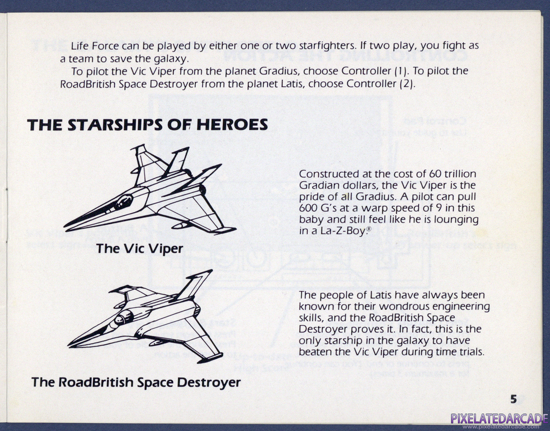 Life Force: Instruction Manual - Page 5