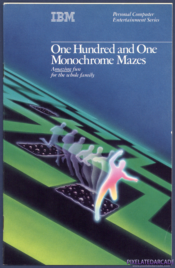 One Hundred and One Monochrome Mazes: Instruction Manual - Front Cover
