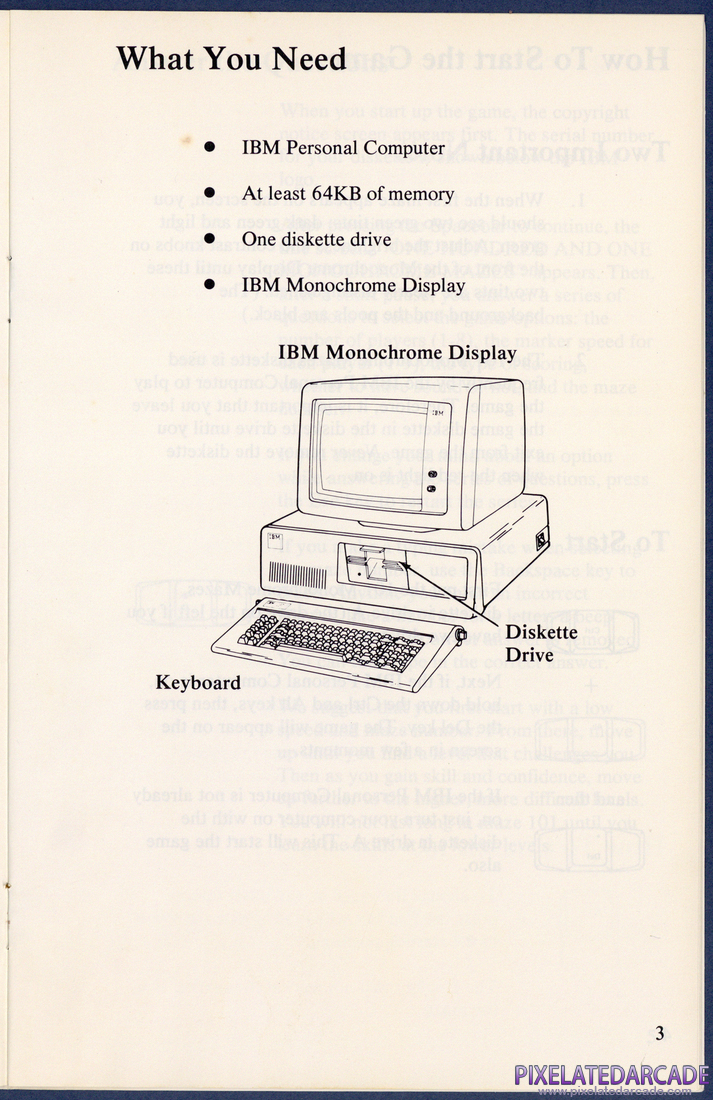 One Hundred and One Monochrome Mazes: Instruction Manual - Page 3