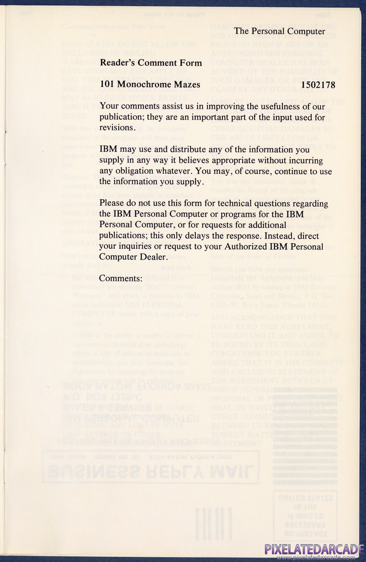 One Hundred and One Monochrome Mazes: Instruction Manual - Page 11