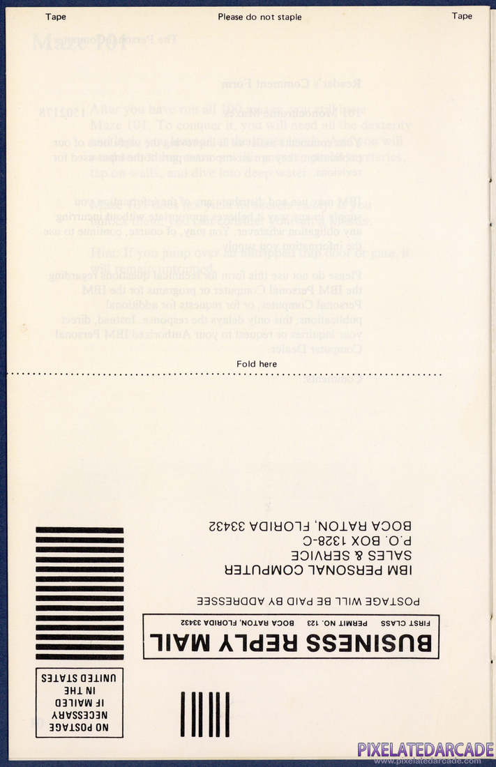 One Hundred and One Monochrome Mazes: Instruction Manual - Page 12