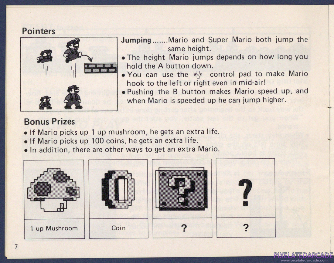 Super Mario Bros.: Instruction Manual - Page 7