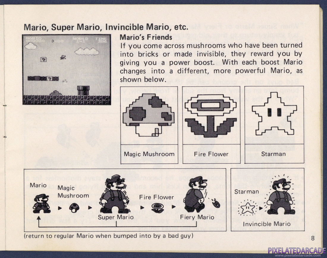 Super Mario Bros.: Instruction Manual - Page 8