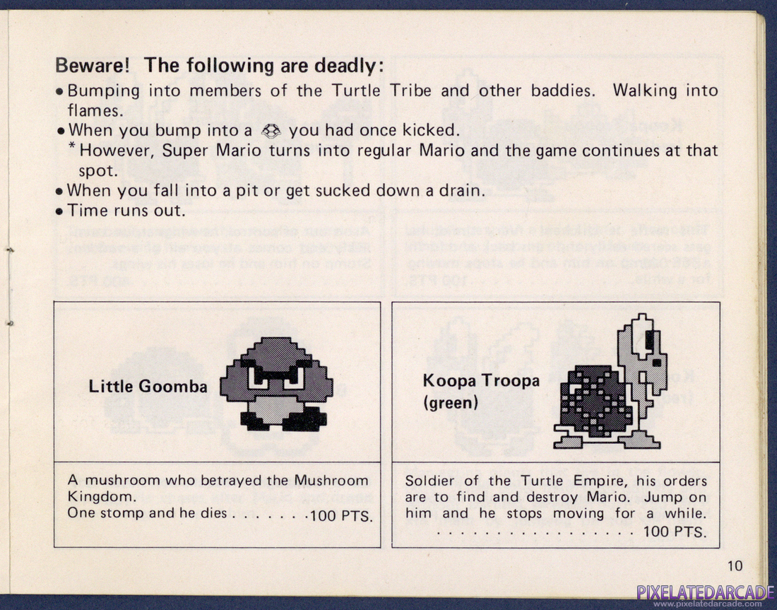 Super Mario Bros.: Instruction Manual - Page 10