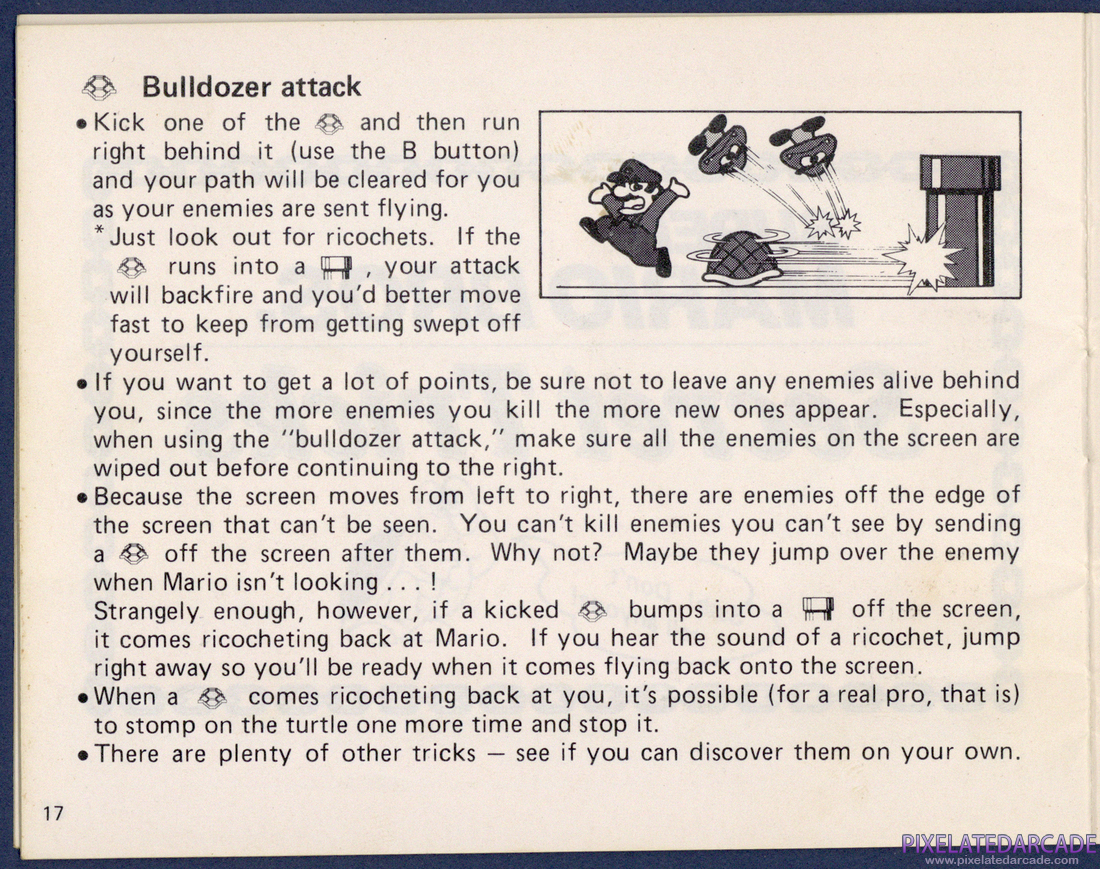 Super Mario Bros.: Instruction Manual - Page 17