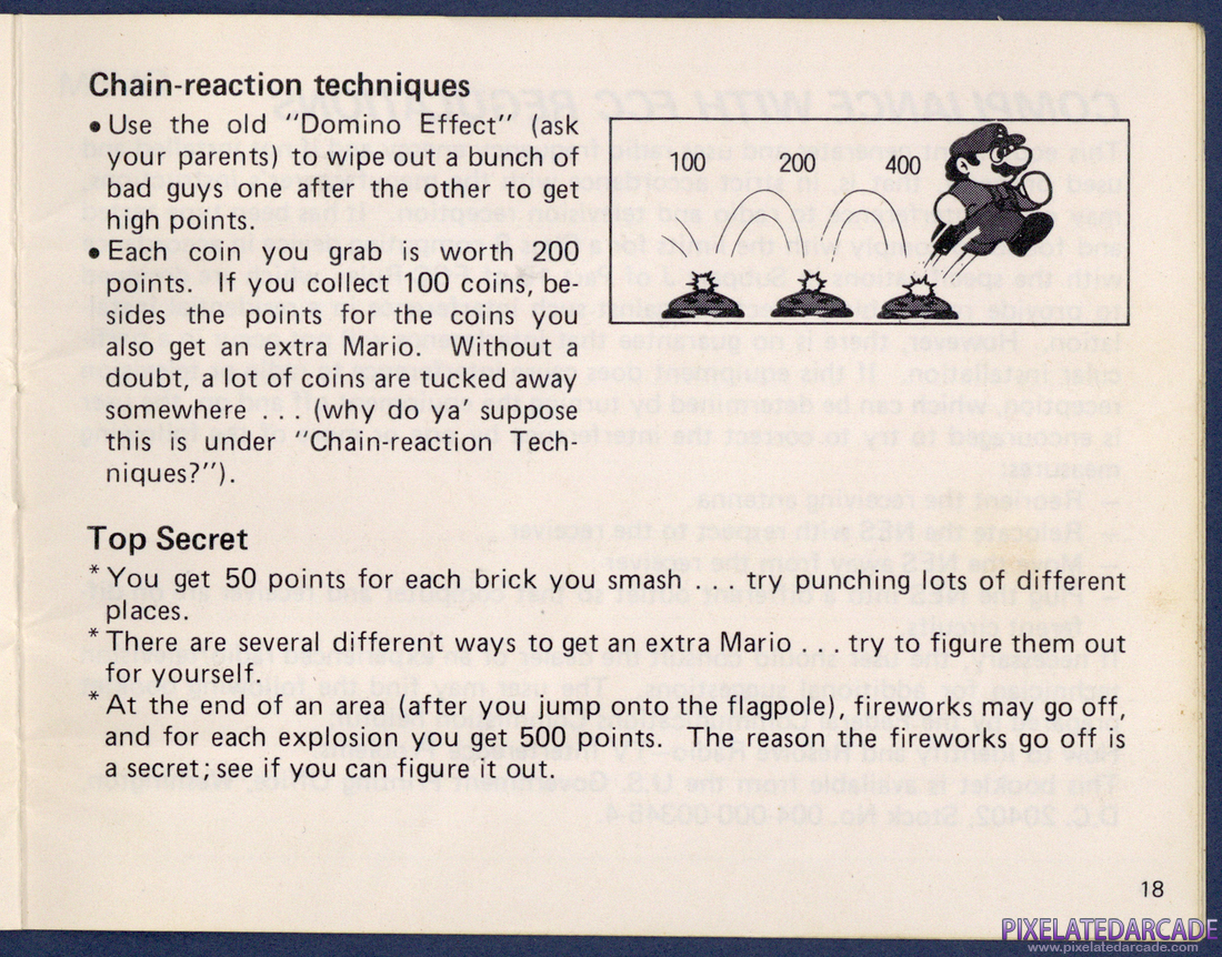Super Mario Bros.: Instruction Manual - Page 18