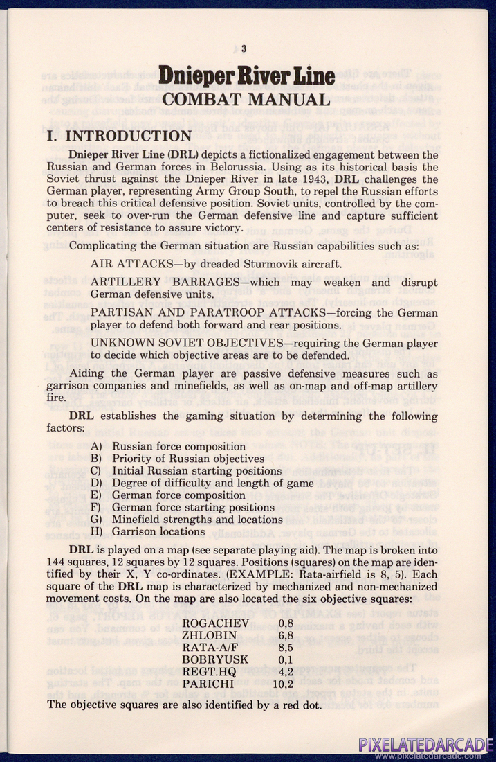 Dnieper River Line: Instruction Manual - Page 3
