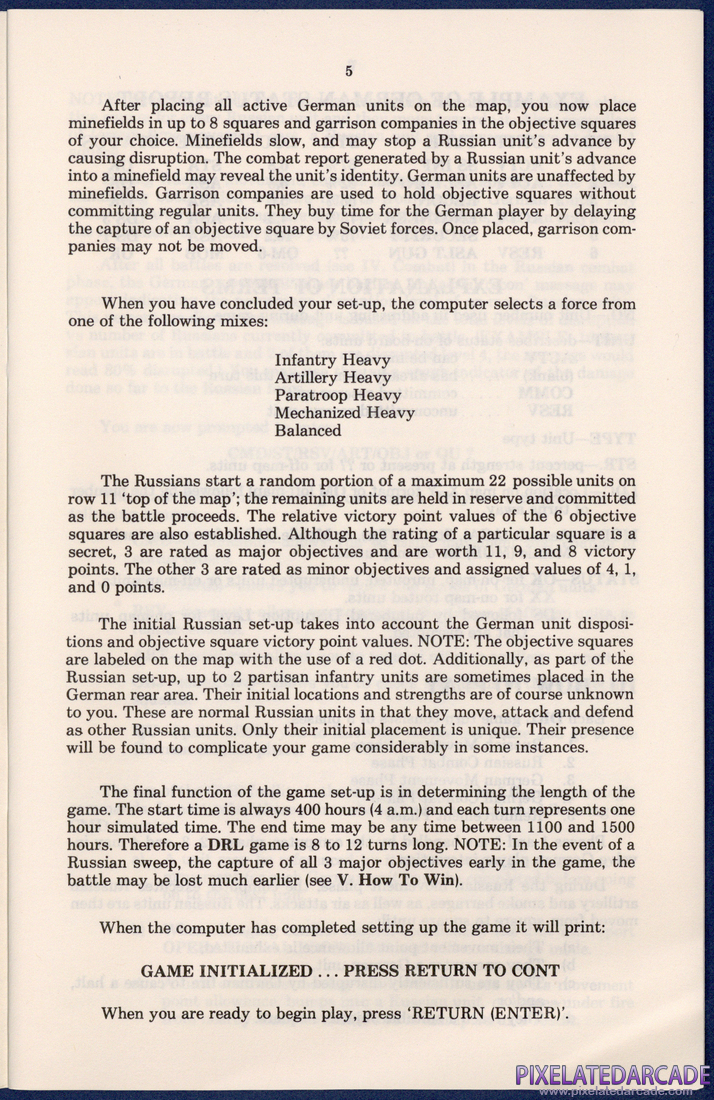 Dnieper River Line: Instruction Manual - Page 5