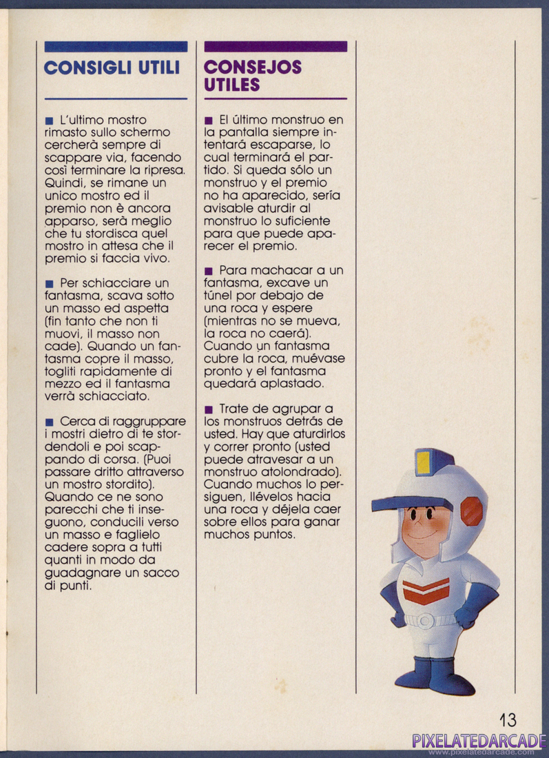 Dig Dug: Instruction Manual - Page 13