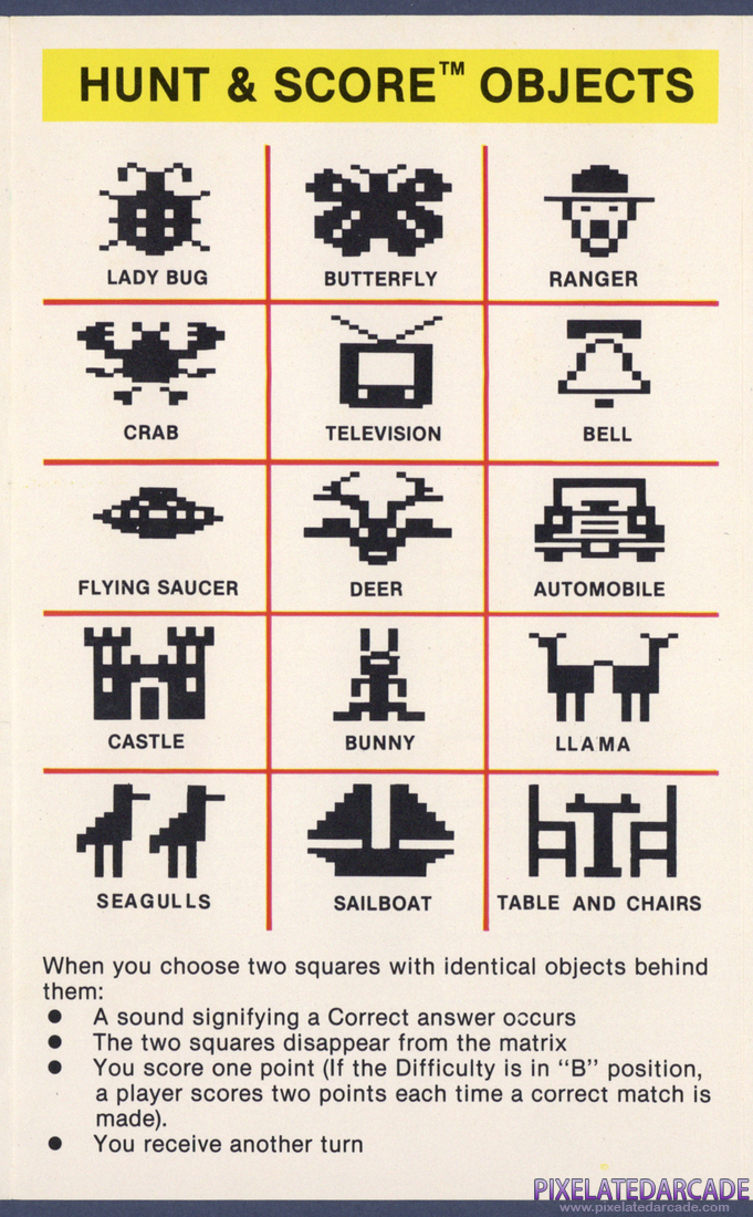 Hunt & Score: Instruction Manual - Page 3
