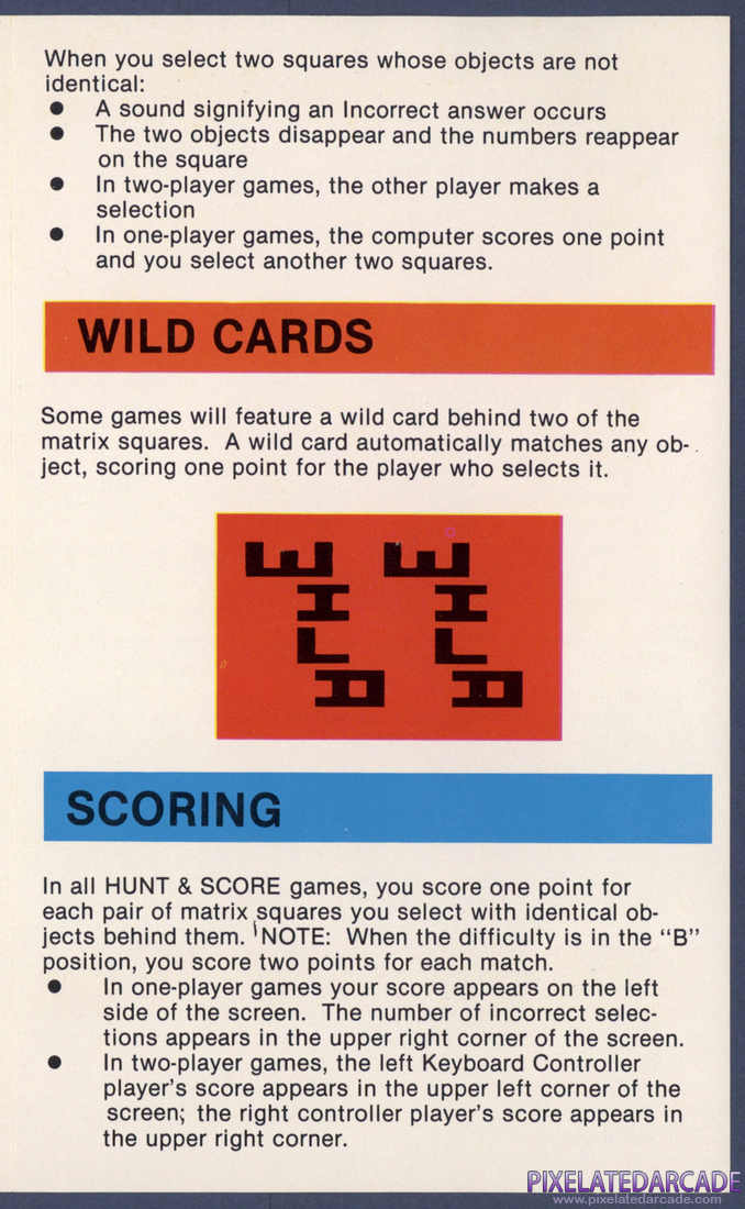 Hunt & Score: Instruction Manual - Page 4