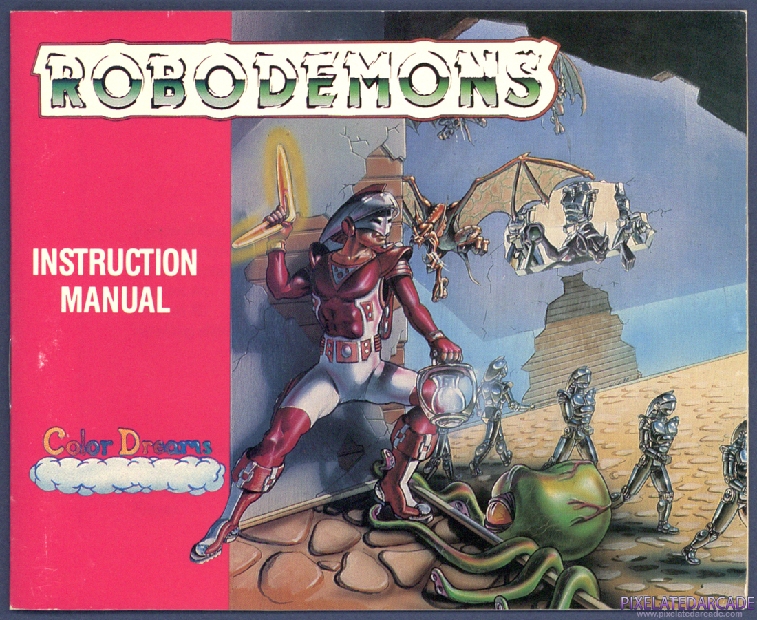 Robodemons: Instruction Manual - Front Cover