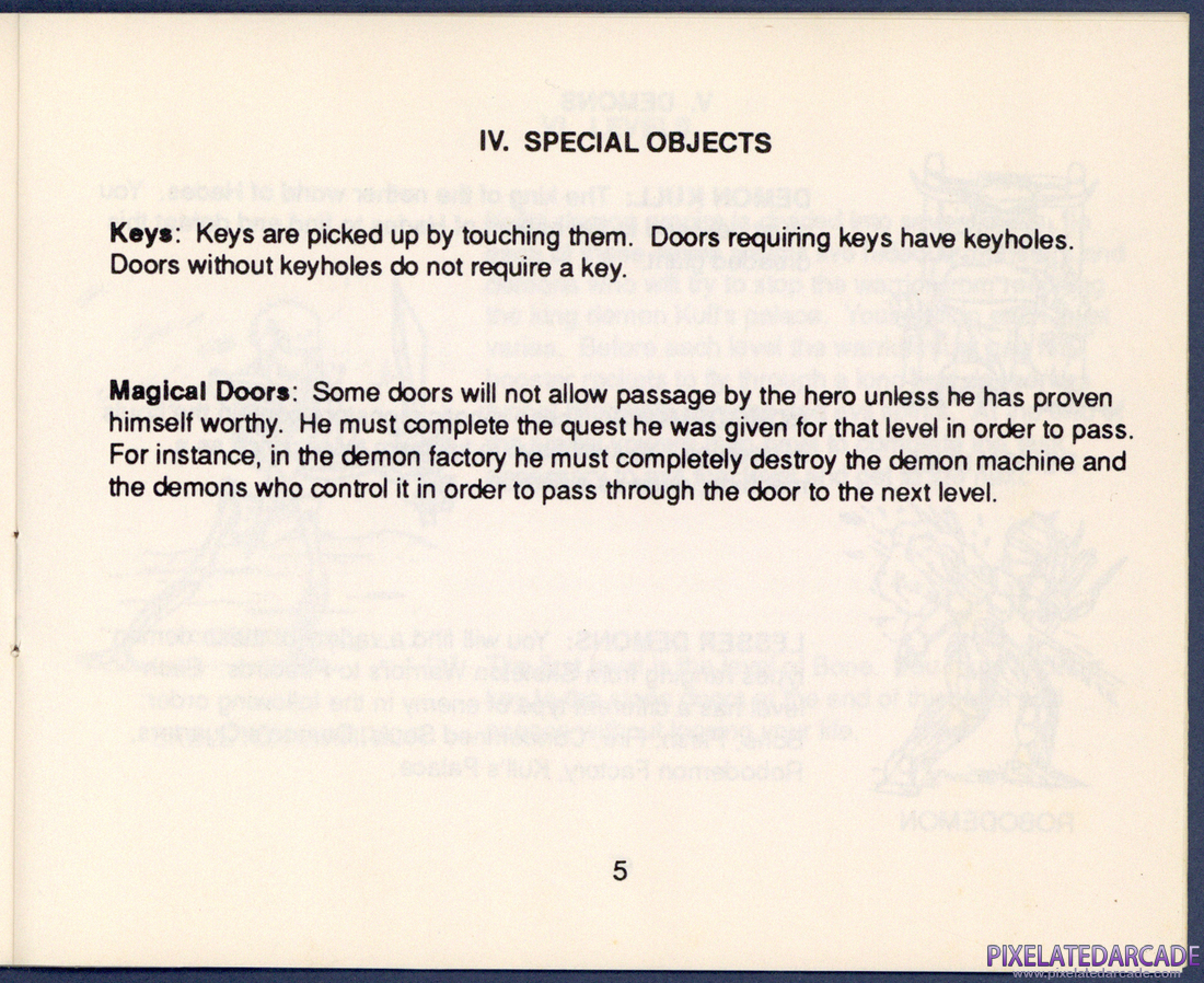 Robodemons: Instruction Manual - Page 5