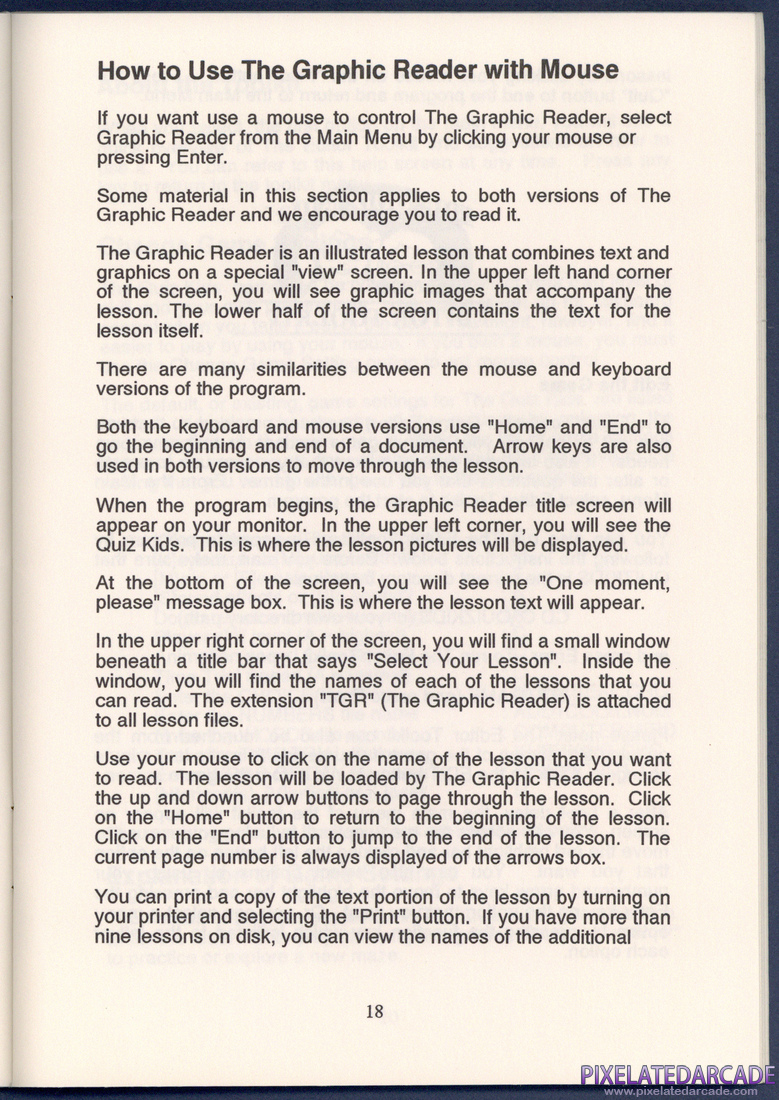 The Quiz Kids: Adventure in the Mystery Maze: Instruction Manual - Page 18