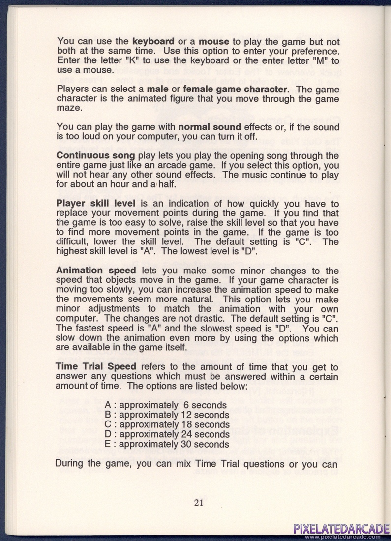 The Quiz Kids: Adventure in the Mystery Maze: Instruction Manual - Page 21