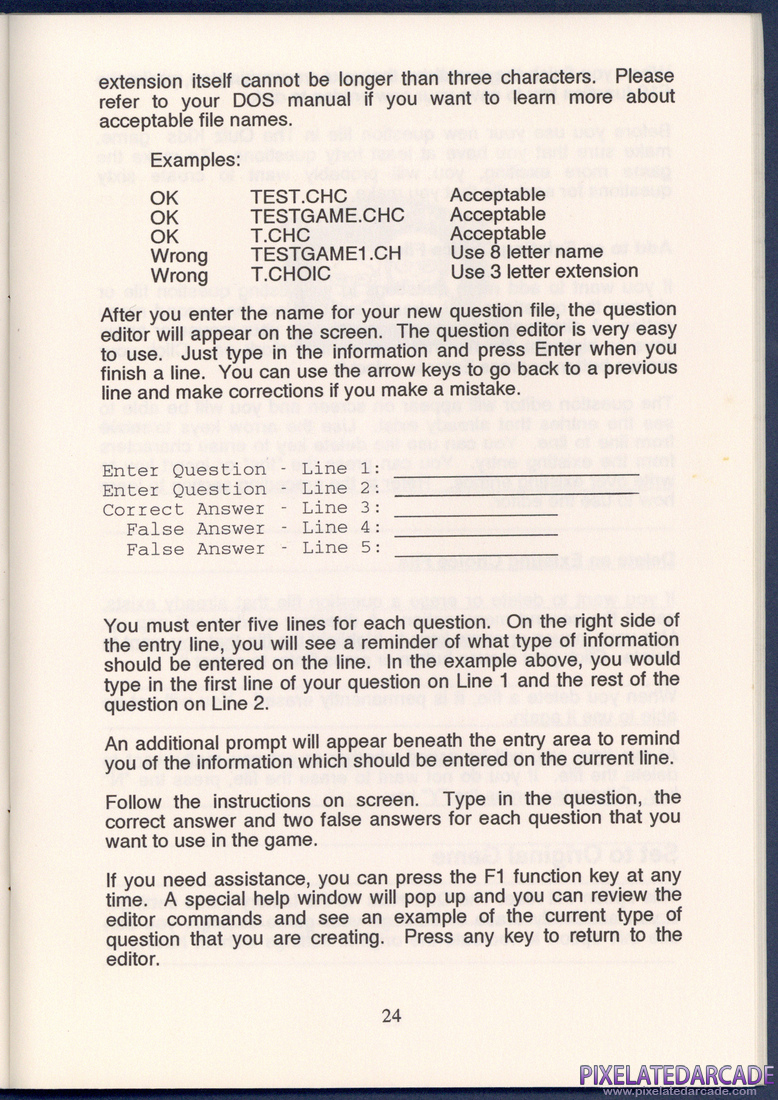 The Quiz Kids: Adventure in the Mystery Maze: Instruction Manual - Page 24