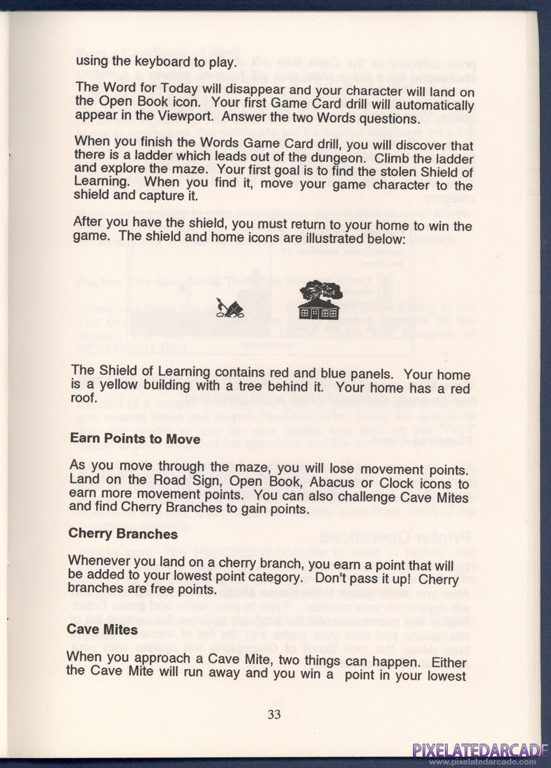 The Quiz Kids: Adventure in the Mystery Maze: Instruction Manual - Page 33