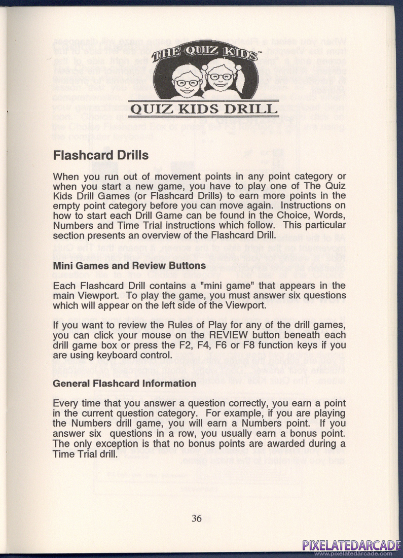 The Quiz Kids: Adventure in the Mystery Maze: Instruction Manual - Page 36