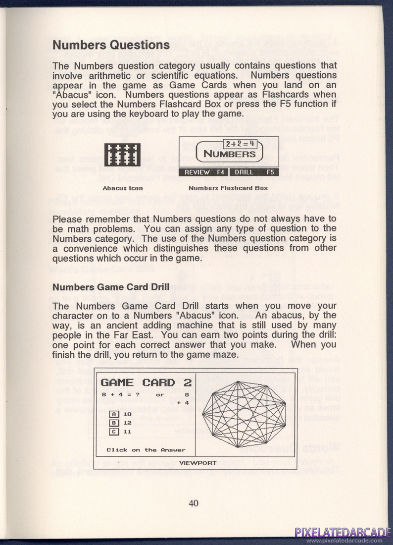 The Quiz Kids: Adventure in the Mystery Maze: Instruction Manual - Page 40