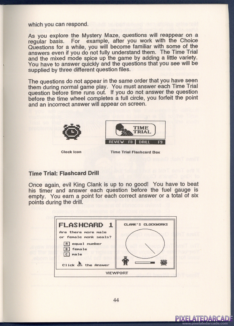 The Quiz Kids: Adventure in the Mystery Maze: Instruction Manual - Page 44