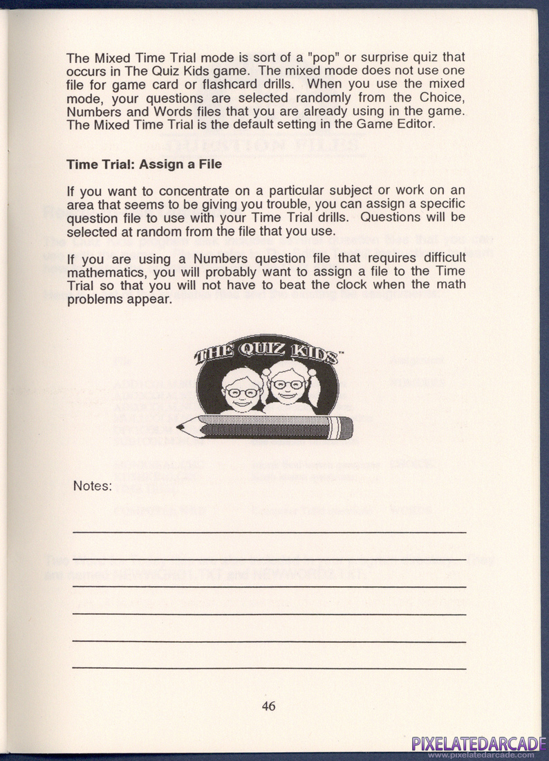 The Quiz Kids: Adventure in the Mystery Maze: Instruction Manual - Page 46