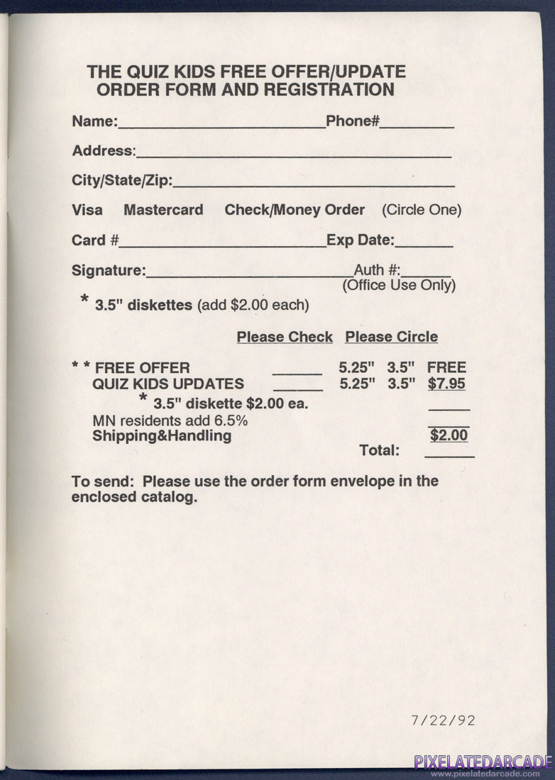 The Quiz Kids: Adventure in the Mystery Maze: Instruction Manual - Page 53