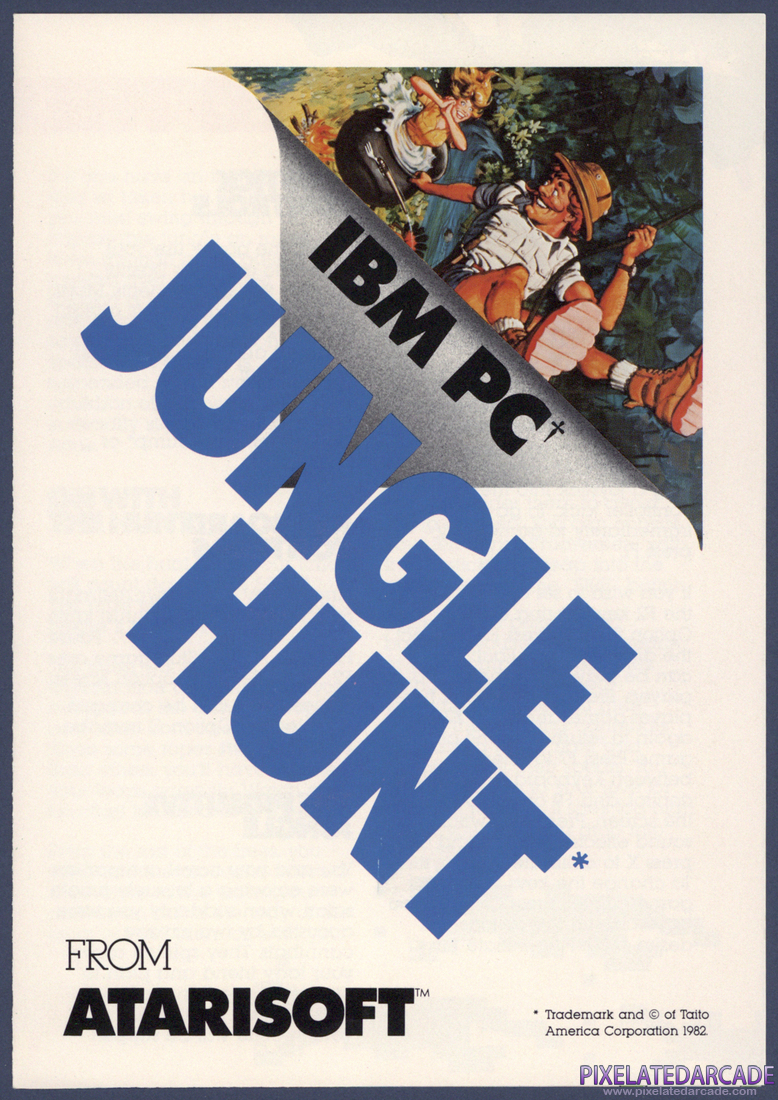Jungle Hunt: Instruction Manual - Page 1