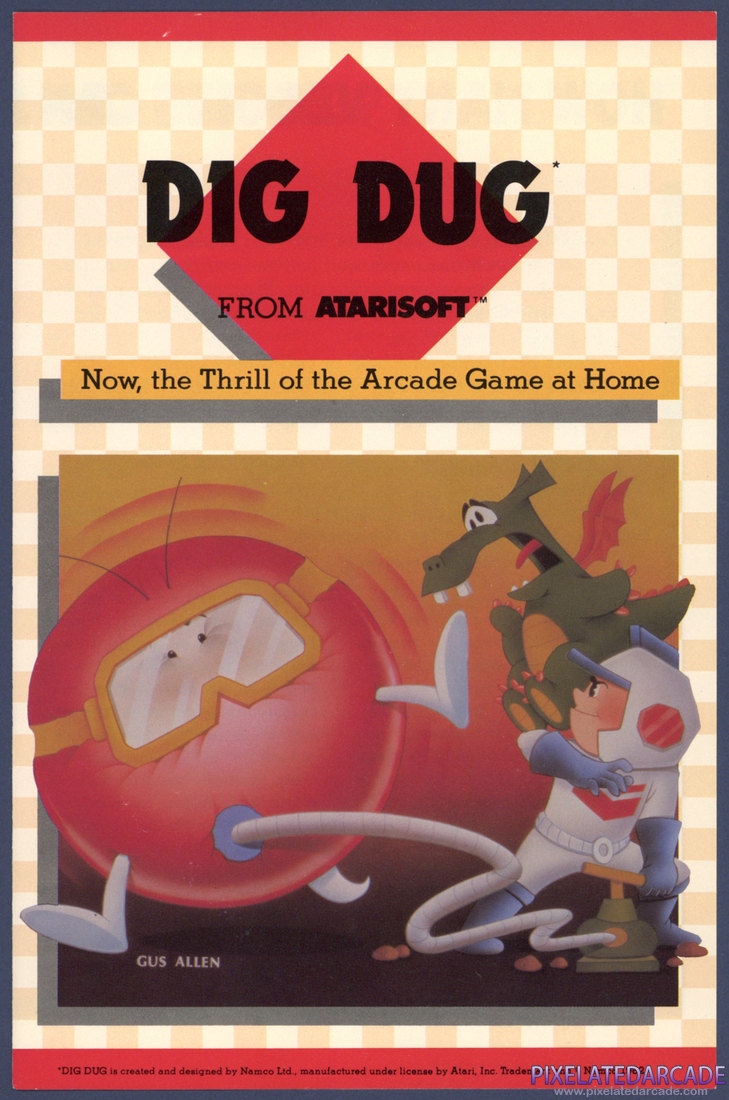 Dig Dug: Instruction Manual - Page 1