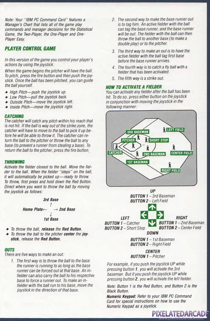 The World's Greatest Baseball Game: Instruction Manual - Page 5