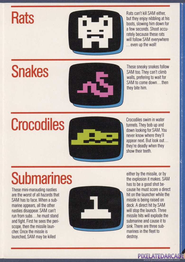 Sewer Sam: Instruction Manual - Page 6