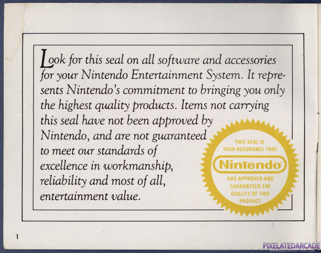 Kid Icarus: Instruction Manual - Page 1