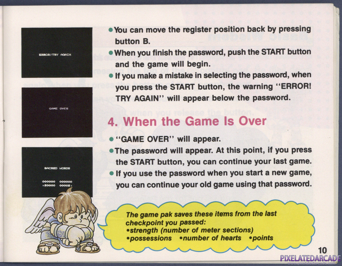 Kid Icarus: Instruction Manual - Page 10