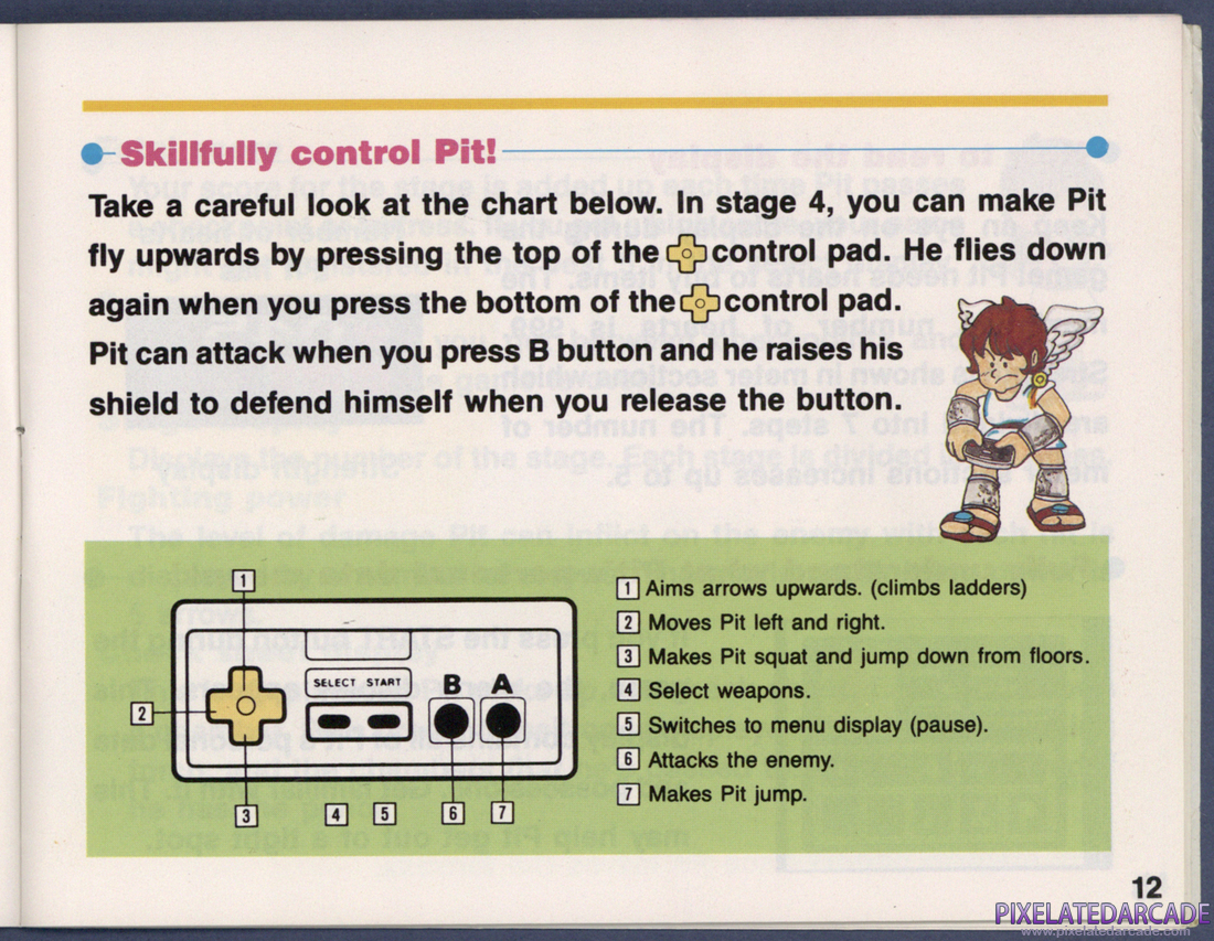 Kid Icarus: Instruction Manual - Page 12