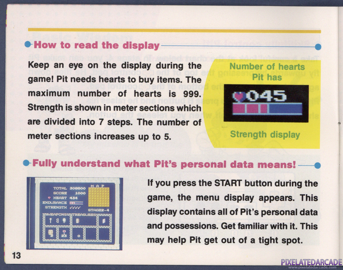 Kid Icarus: Instruction Manual - Page 13