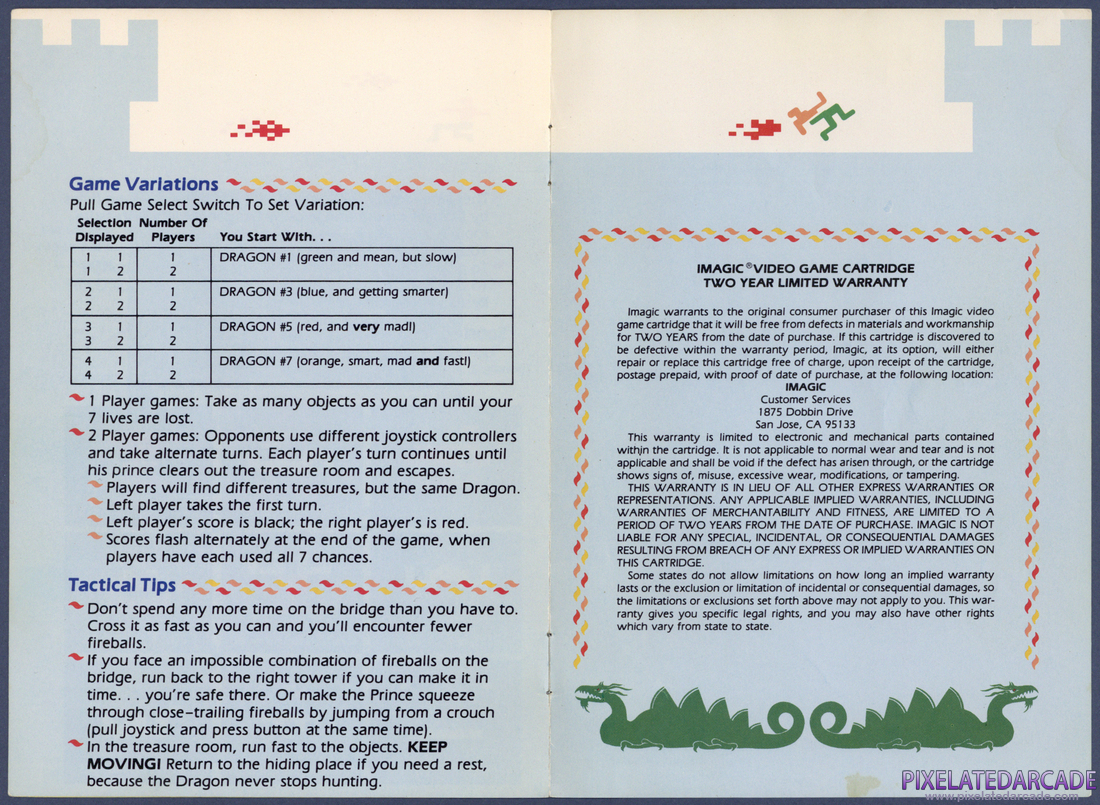 Dragonfire: Instruction Manual - Page 4