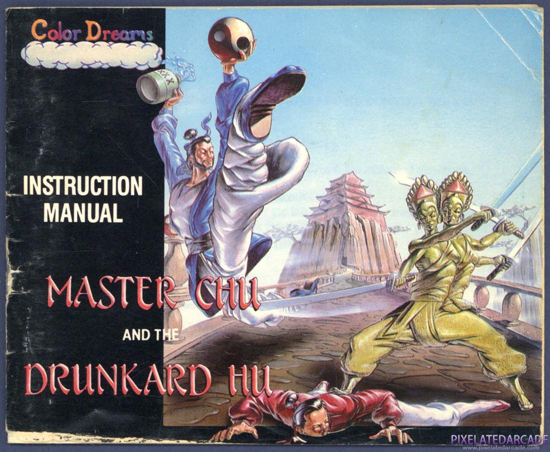 Master Chu and the Drunkard Hu: Instruction Manual - Front Cover