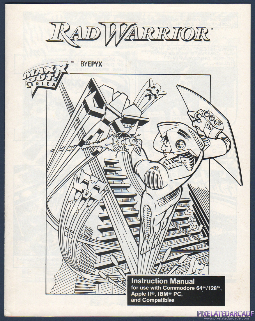 Rad Warrior: Instruction Manual - Page 1