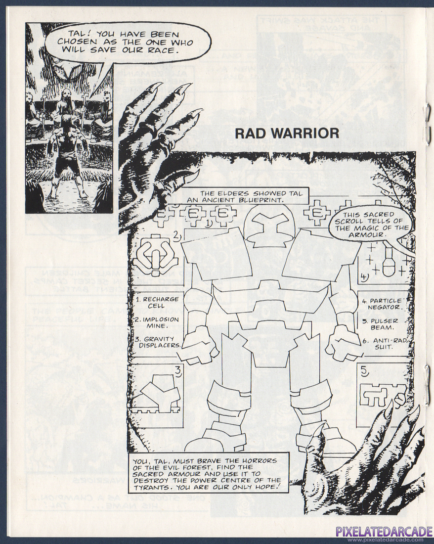 Rad Warrior: Instruction Manual - Page 6