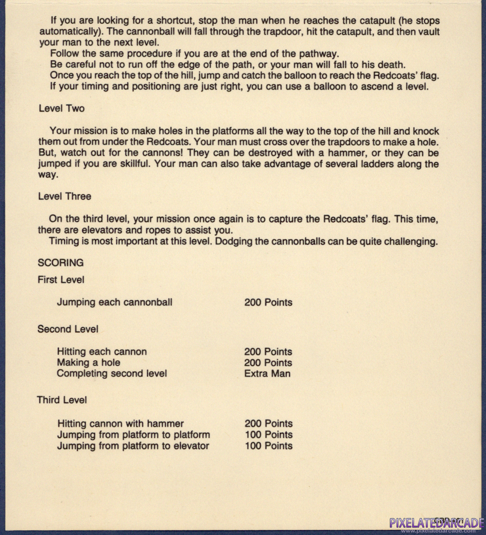Cannonball Blitz: Instruction Manual - Page 3