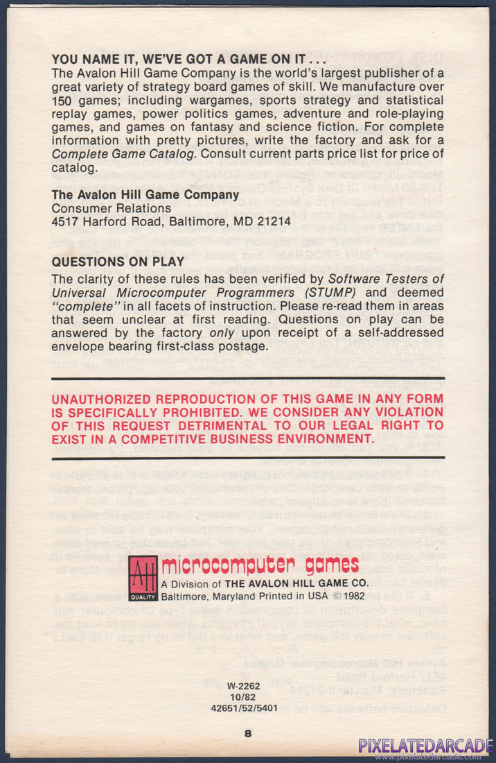 VC: Instruction Manual - Page 8