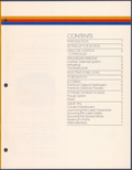 Table of Contents