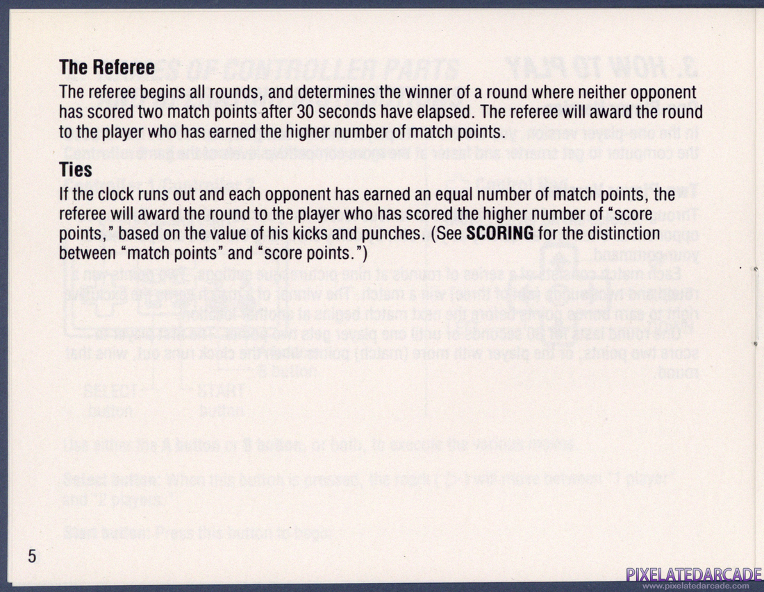 Karate Champ: Instruction Manual - Page 5