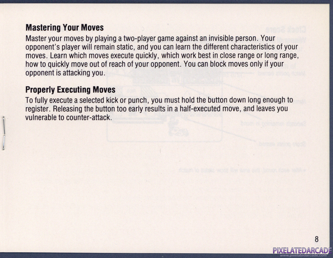 Karate Champ: Instruction Manual - Page 8