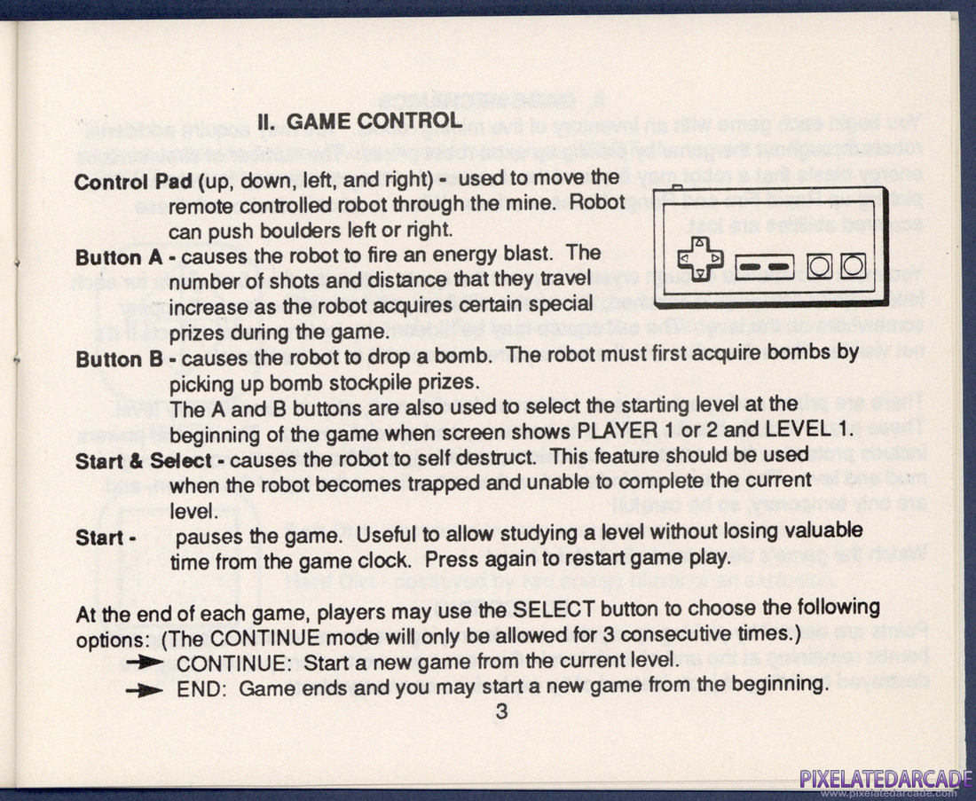 Crystal Mines: Instruction Manual - Page 3