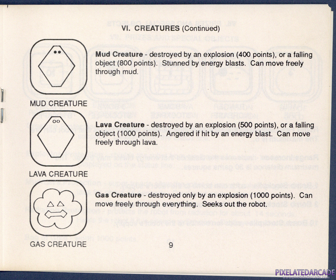 Crystal Mines: Instruction Manual - Page 9