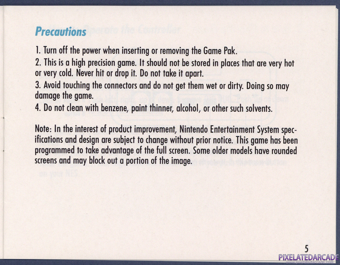 Dig Dug II: Instruction Manual - Page 5
