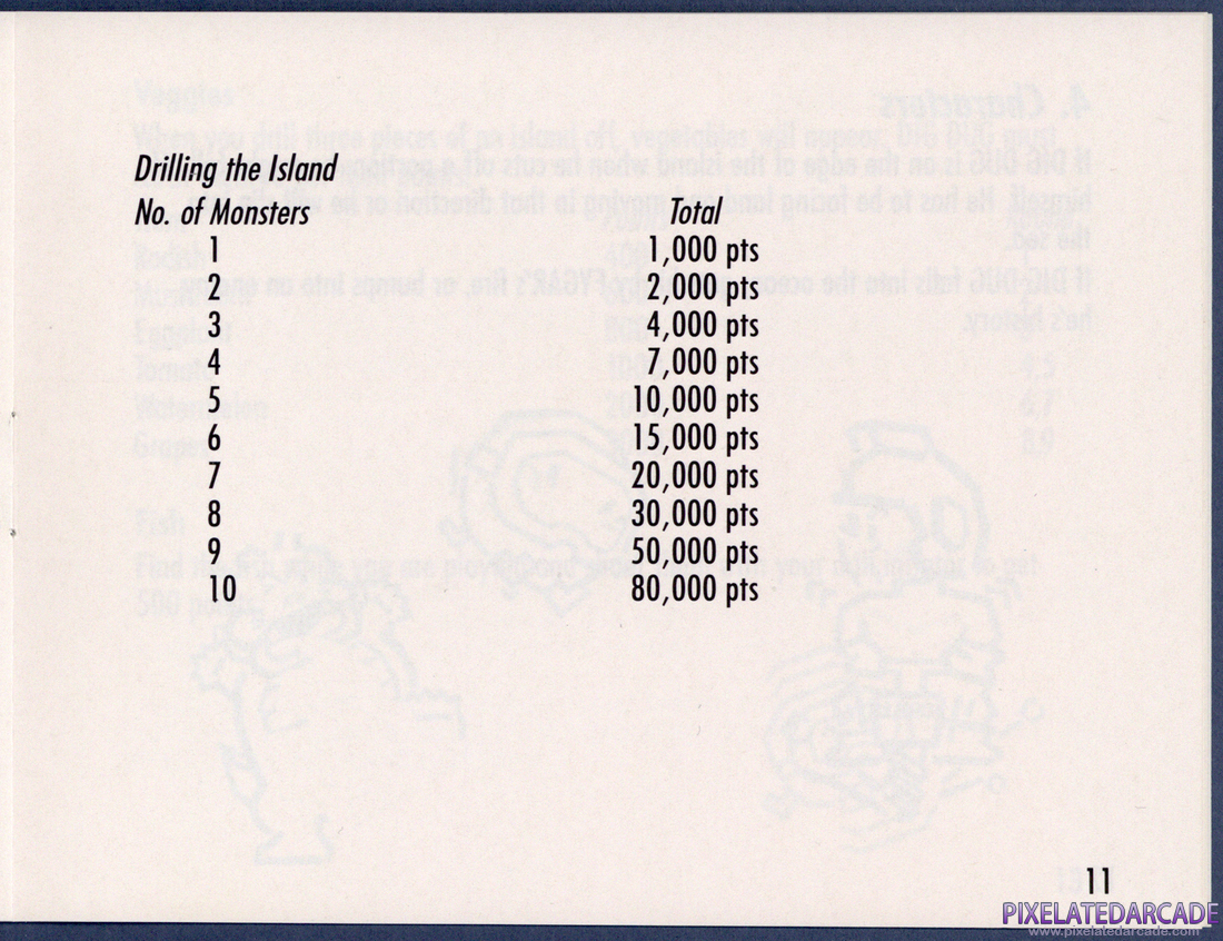 Dig Dug II: Instruction Manual - Page 11