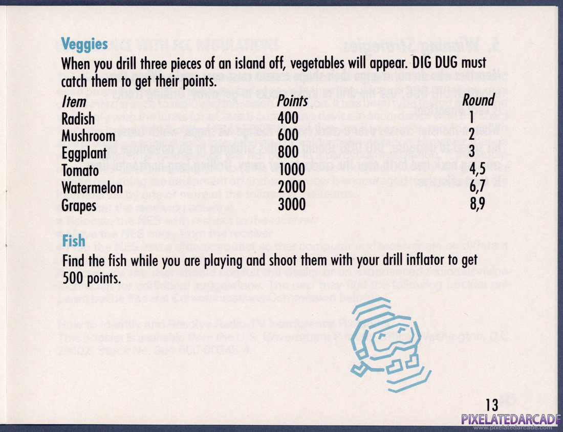 Dig Dug II: Instruction Manual - Page 13