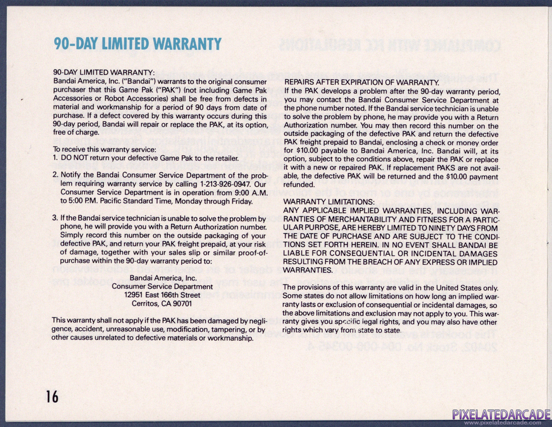 Dig Dug II: Instruction Manual - Page 16